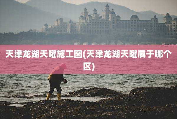 天津龙湖天曜施工图(天津龙湖天曜属于哪个区)