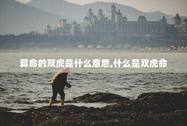 算命的双虎是什么意思,什么是双虎命