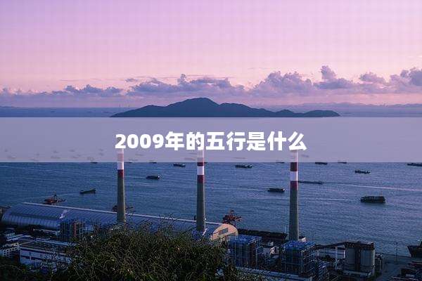 2009年的五行是什么