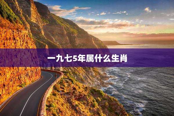 一九七5年属什么生肖