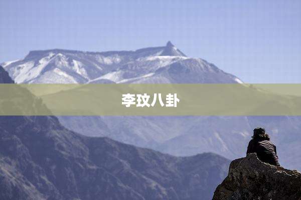 李玟八卦