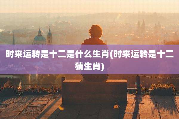 时来运转是十二是什么生肖(时来运转是十二猜生肖)