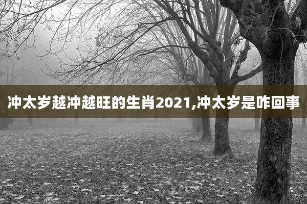冲太岁越冲越旺的生肖2021,冲太岁是咋回事