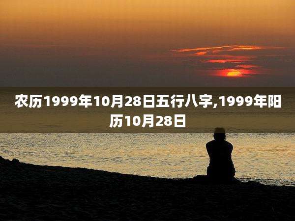 农历1999年10月28日五行八字,1999年阳历10月28日