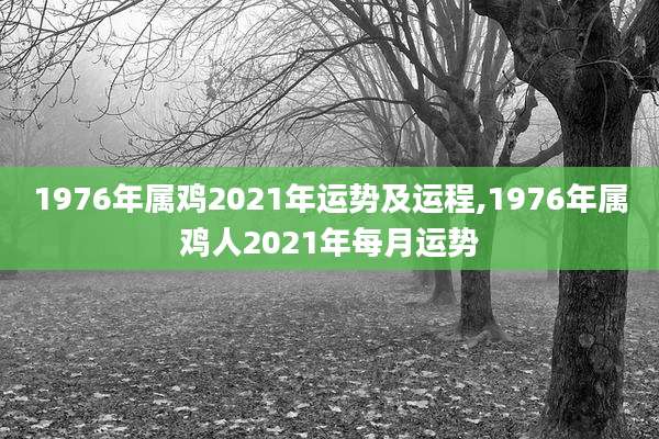 1976年属鸡2021年运势及运程,1976年属鸡人2021年每月运势
