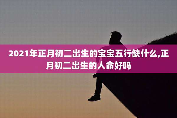 2021年正月初二出生的宝宝五行缺什么,正月初二出生的人命好吗