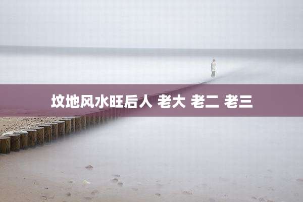 坟地风水旺后人 老大 老二 老三