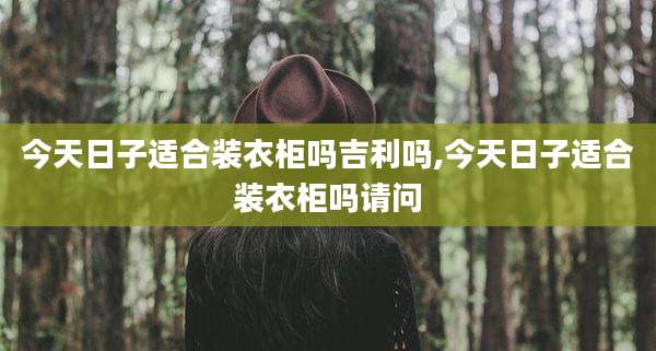 今天日子适合装衣柜吗吉利吗,今天日子适合装衣柜吗请问