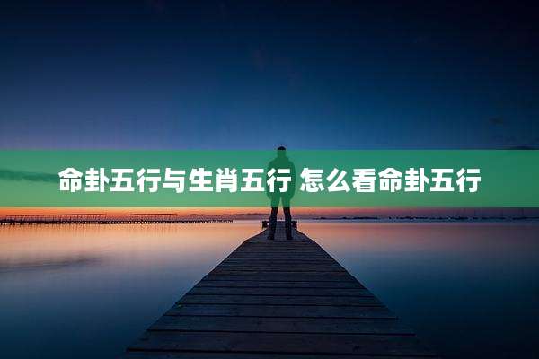 命卦五行与生肖五行 怎么看命卦五行