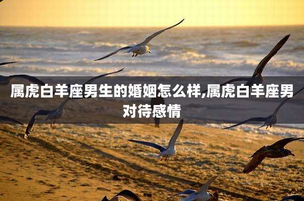 属虎白羊座男生的婚姻怎么样,属虎白羊座男对待感情