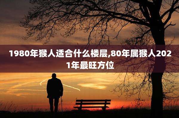 1980年猴人适合什么楼层,80年属猴人2021年最旺方位