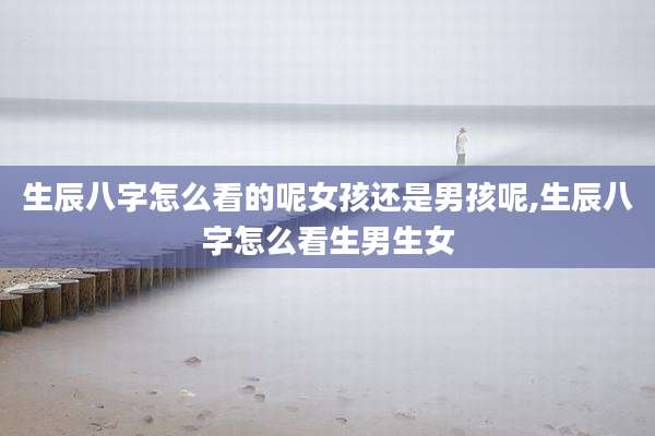 生辰八字怎么看的呢女孩还是男孩呢,生辰八字怎么看生男生女
