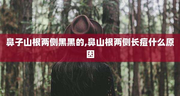 鼻子山根两侧黑黑的,鼻山根两侧长痘什么原因