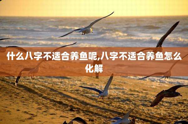 什么八字不适合养鱼呢,八字不适合养鱼怎么化解