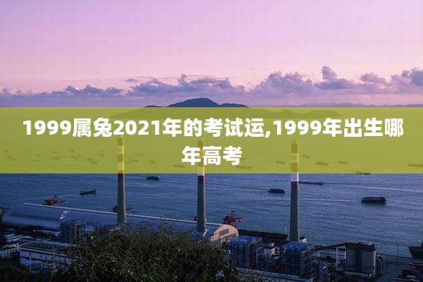 1999属兔2021年的考试运,1999年出生哪年高考