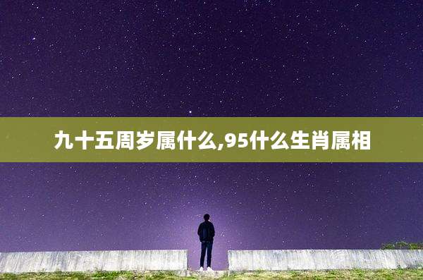 九十五周岁属什么,95什么生肖属相