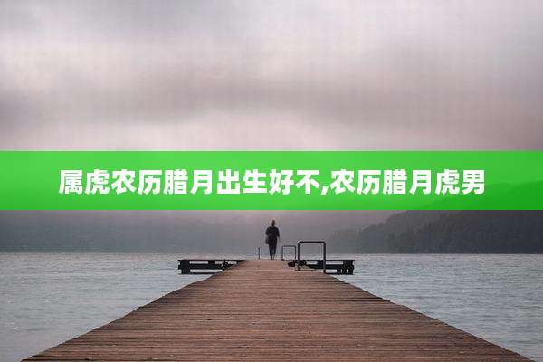 属虎农历腊月出生好不,农历腊月虎男