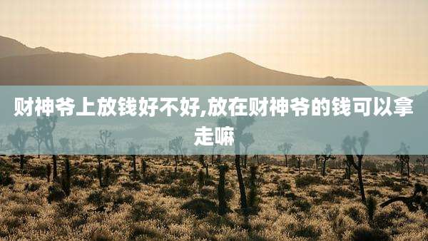 财神爷上放钱好不好,放在财神爷的钱可以拿走嘛