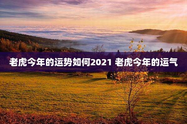 老虎今年的运势如何2021 老虎今年的运气