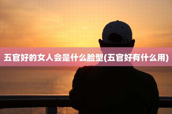 五官好的女人会是什么脸型(五官好有什么用)
