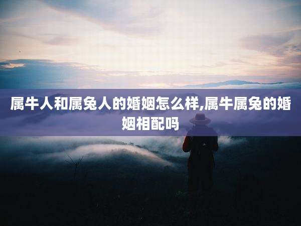 属牛人和属兔人的婚姻怎么样,属牛属兔的婚姻相配吗
