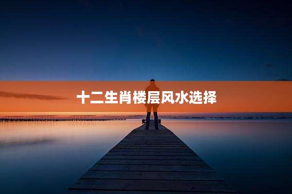 十二生肖楼层风水选择