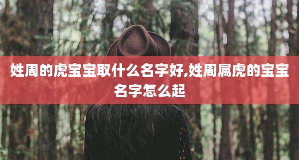 姓周的虎宝宝取什么名字好,姓周属虎的宝宝名字怎么起