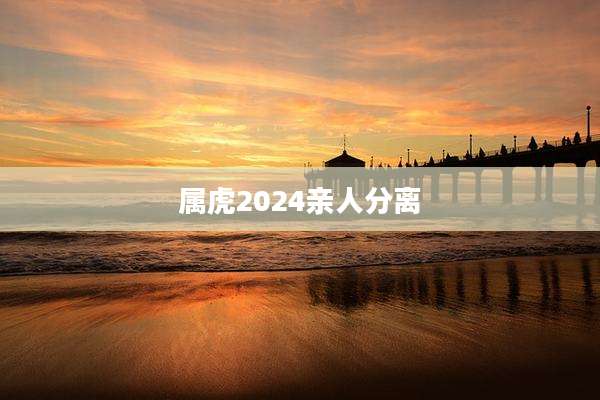 属虎2024亲人分离
