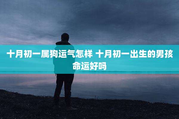 十月初一属狗运气怎样 十月初一出生的男孩命运好吗