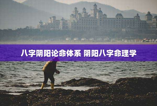 八字阴阳论命体系 阴阳八字命理学