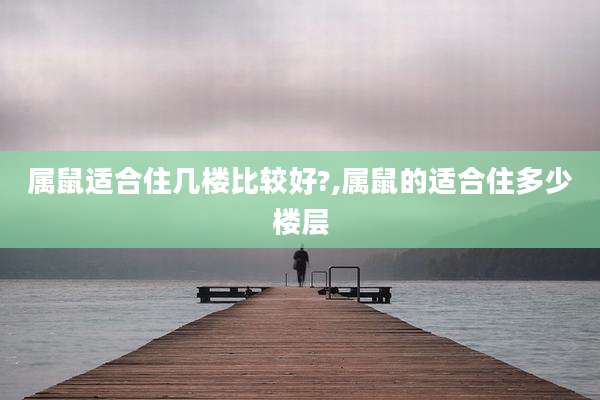 属鼠适合住几楼比较好?,属鼠的适合住多少楼层