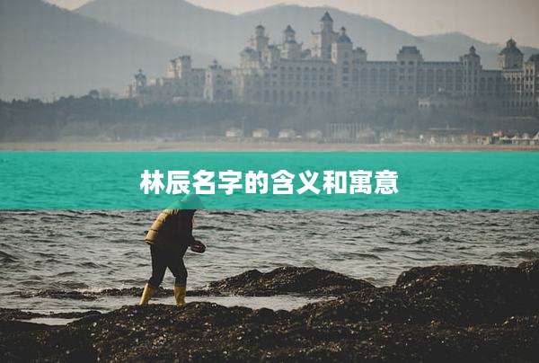 林辰名字的含义和寓意