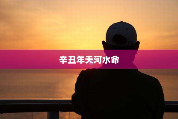 辛丑年天河水命