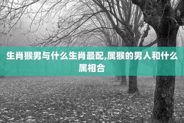生肖猴男与什么生肖最配,属猴的男人和什么属相合