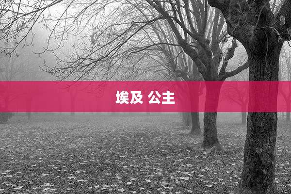 埃及 公主