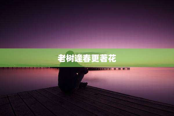老树逢春更著花