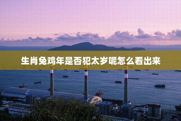 生肖兔鸡年是否犯太岁呢怎么看出来