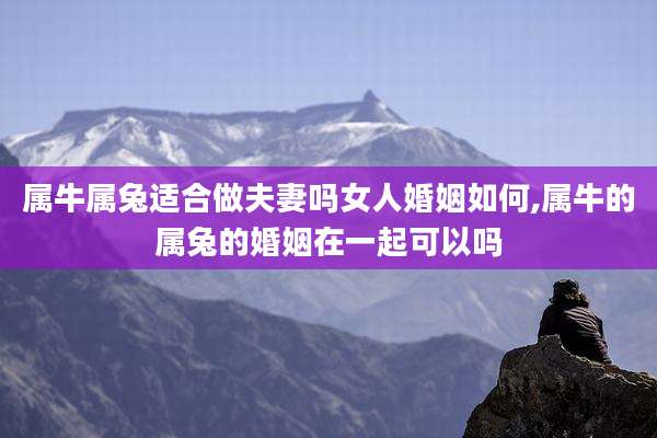 属牛属兔适合做夫妻吗女人婚姻如何,属牛的属兔的婚姻在一起可以吗