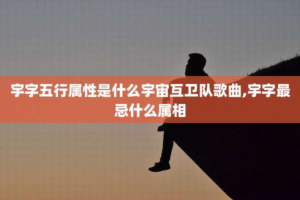 宇字五行属性是什么宇宙互卫队歌曲,宇字最忌什么属相