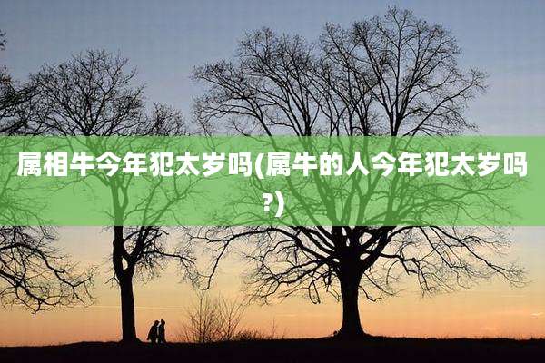 属相牛今年犯太岁吗(属牛的人今年犯太岁吗?)