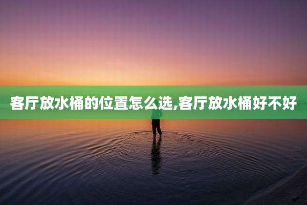 客厅放水桶的位置怎么选,客厅放水桶好不好