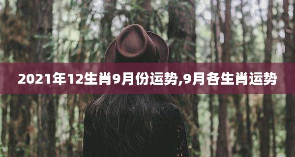 2021年12生肖9月份运势,9月各生肖运势