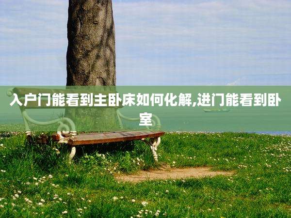 入户门能看到主卧床如何化解,进门能看到卧室