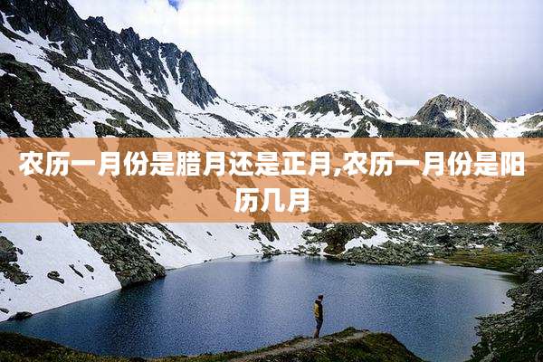 农历一月份是腊月还是正月,农历一月份是阳历几月