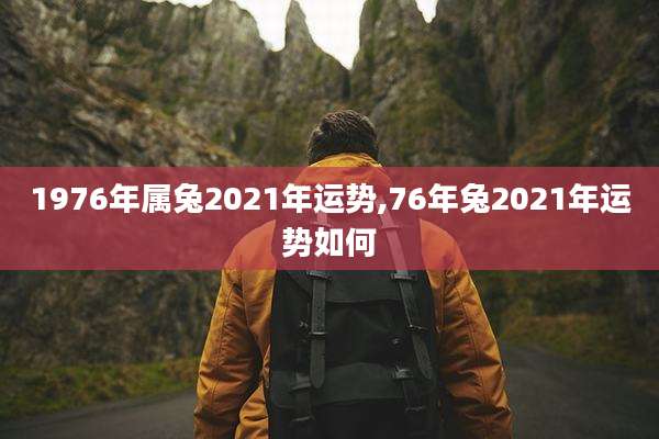 1976年属兔2021年运势,76年兔2021年运势如何