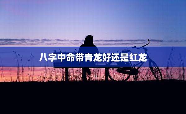 八字中命带青龙好还是红龙