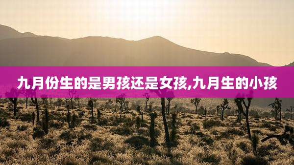 九月份生的是男孩还是女孩,九月生的小孩