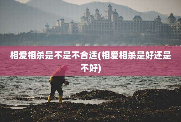 相爱相杀是不是不合适(相爱相杀是好还是不好)