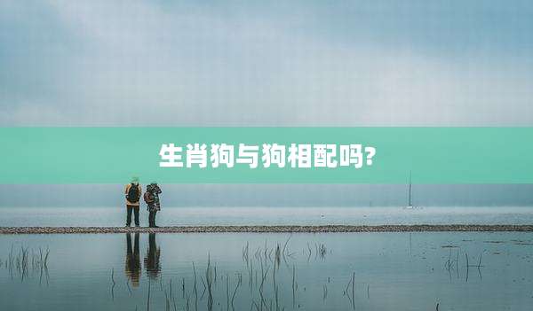 生肖狗与狗相配吗?