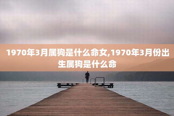 1970年3月属狗是什么命女,1970年3月份出生属狗是什么命